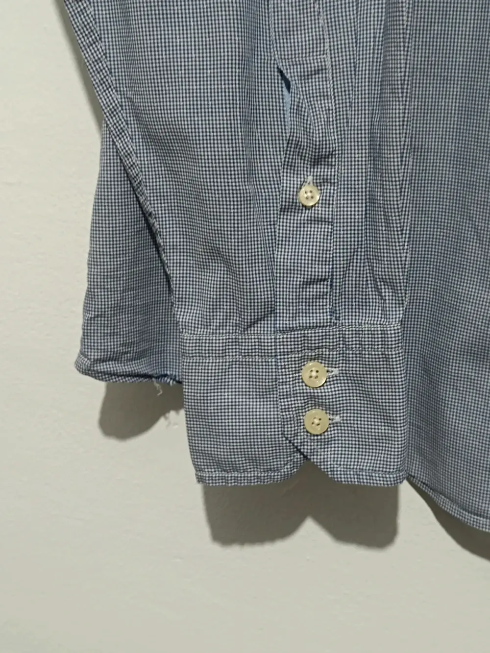 Camisa manga larga a cuadros Hackett London Slim fit talla XL, foto 4