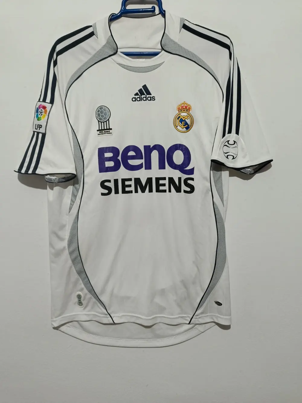 Camiseta vintage Real Madrid Cannavaro 5 temporada 06/07 talla S ver medidas