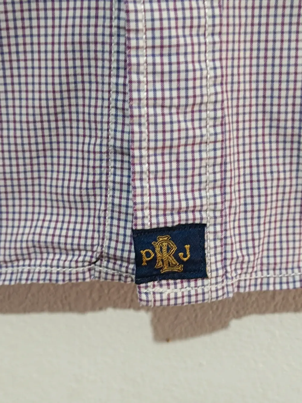 Camisa a cuadros manga larga Polo jeans Ralph Lauren talla L, foto 2