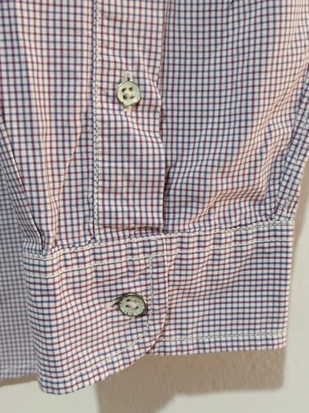 Camisa a cuadros manga larga Polo jeans Ralph Lauren talla L, foto 3
