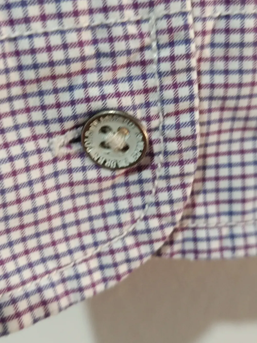 Camisa a cuadros manga larga Polo jeans Ralph Lauren talla L, foto 4