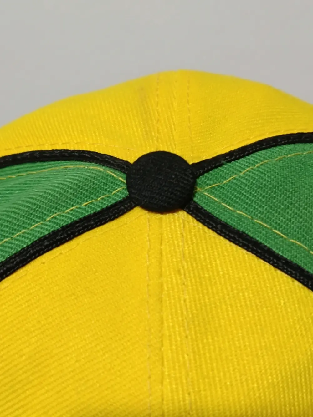 Gorra Jamaica Verde Amarillo talla Underground kulture talla única ajustable adulto unisex, foto 4