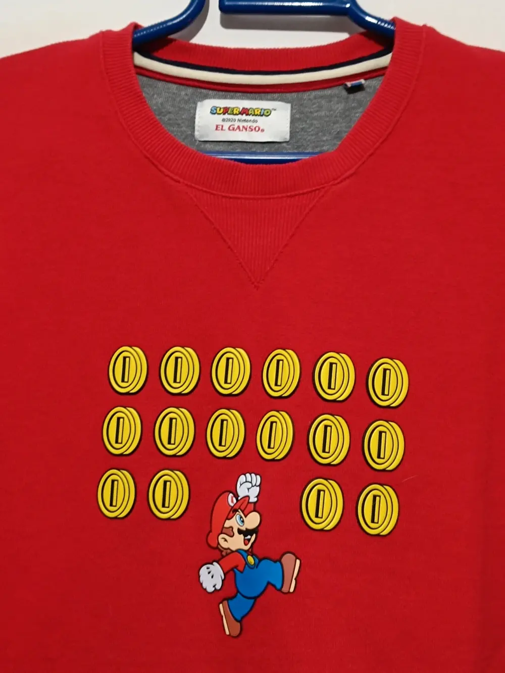Sudadera El Ganso Super Mario talla M unisex ver medidas, foto 4