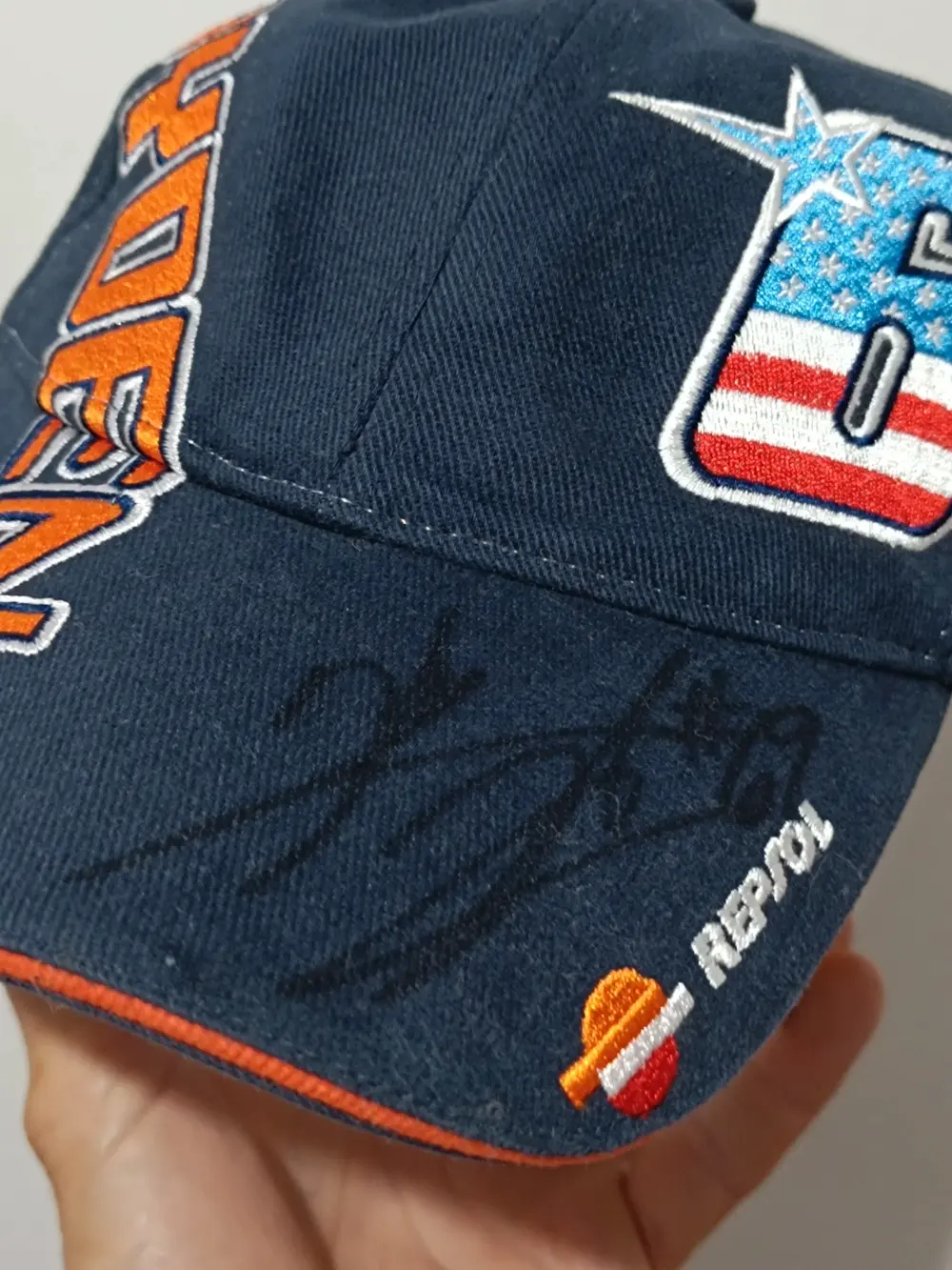 Gorra Nicky Hayden 69 Honda Repsol Daring talla única ajustable adulto unisex, foto 2
