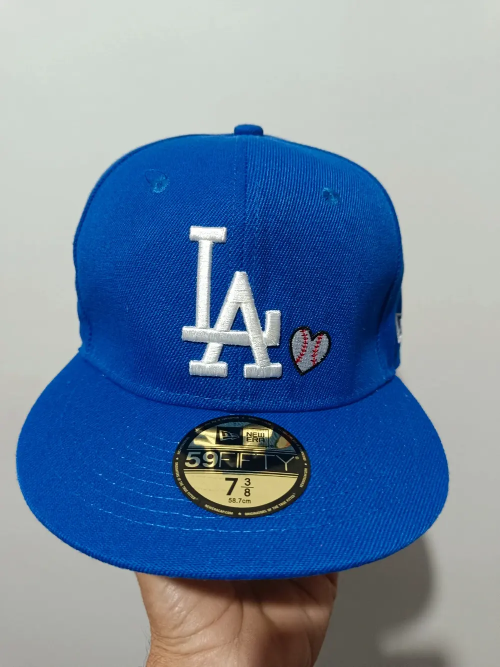 Gorra New Era 59 Fifty Los Angeles Dodgers world series collection 1988l talla 7 3/8 58'7cm