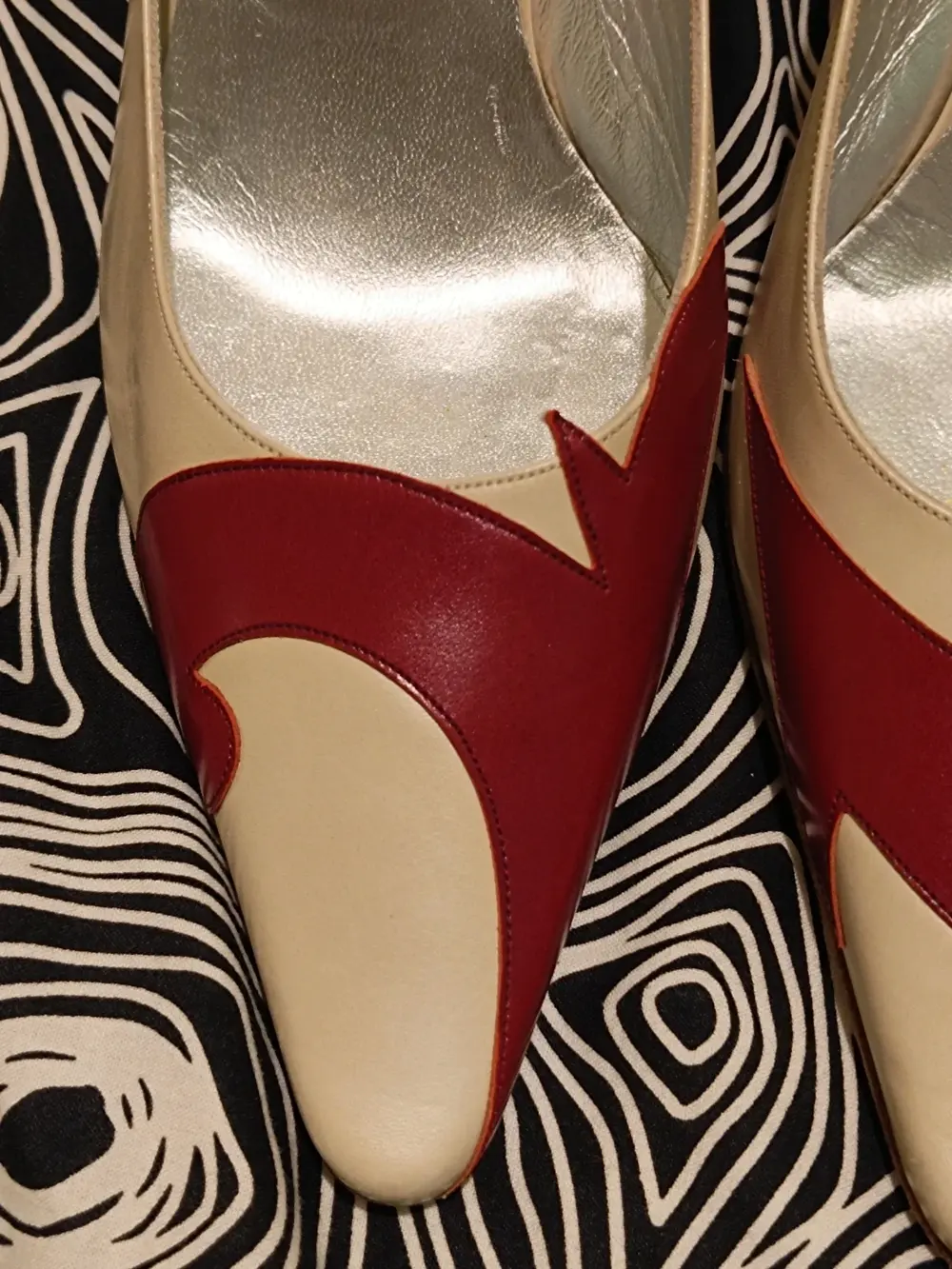 Zapatos de piel tacon etro talla 40, foto 5
