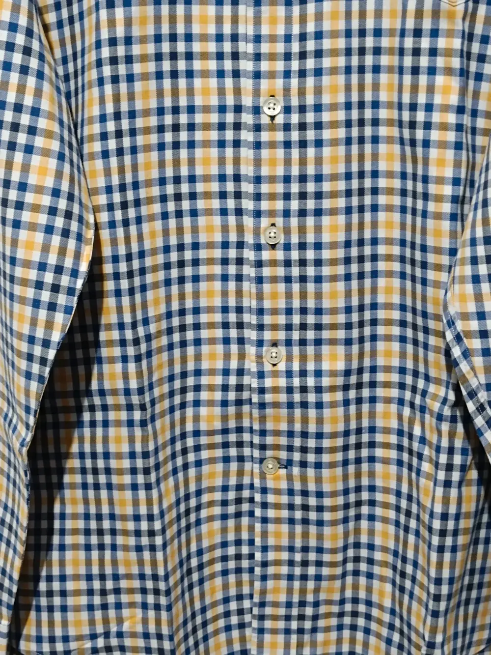 Camisa a cuadros manga larga Gant talla XXL ver medidas, foto 4
