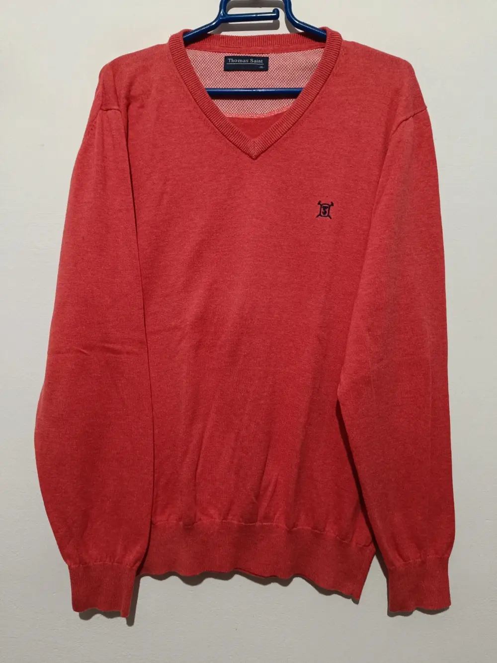 Jersey cuello de pico Thomas Saint talla XL sirve para L ver medidas