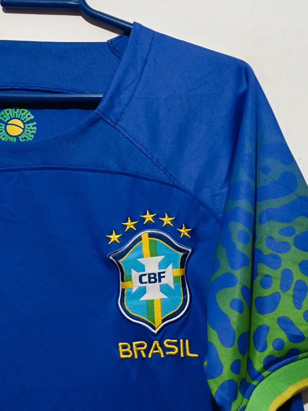 Camiseta selección Brasil visitante 2023 Nike talla L, foto 4