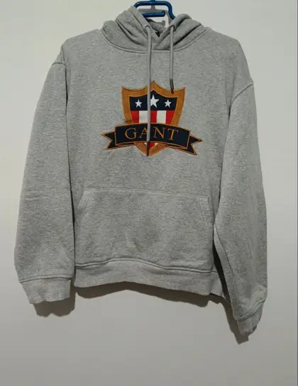Sudadera con capucha Gant Banner SHIELD talla L ver medidas