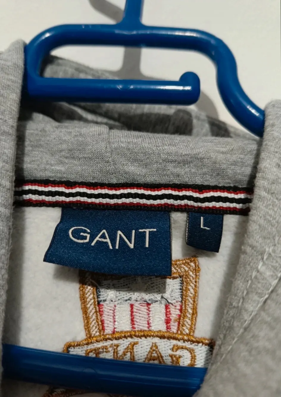 Sudadera con capucha Gant Banner SHIELD talla L ver medidas, foto 2