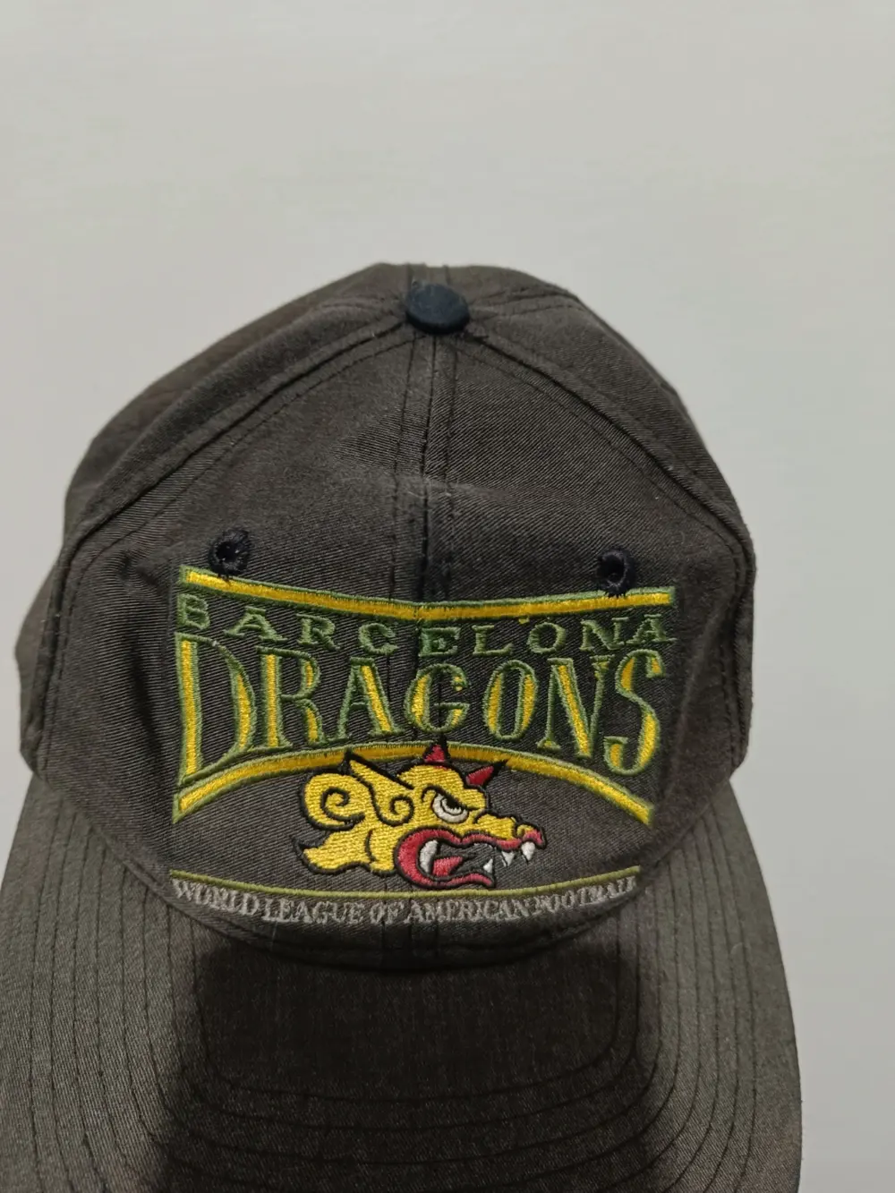 Gorra vintage Barcelona Dragons año 1992 Pro one talla única ajustable adulto unisex, foto 2