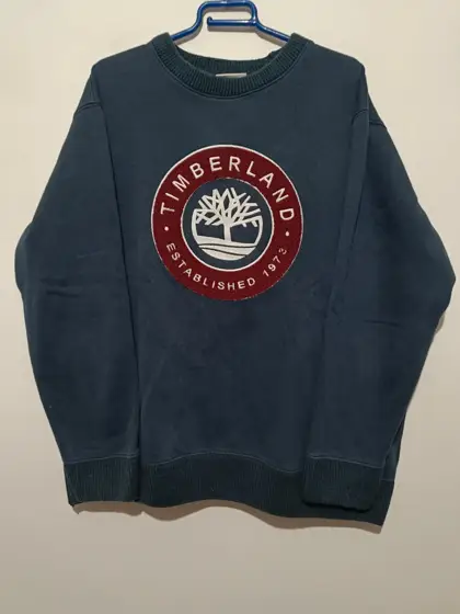 Sudadera con cuello redondo y diseño de árbol de bouclé de Little Cold River talla XL