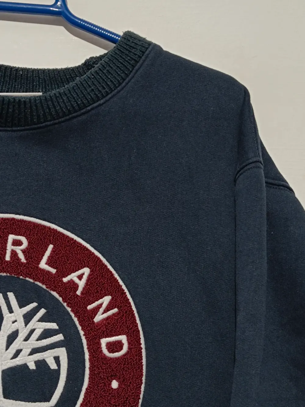 Sudadera con cuello redondo y diseño de árbol de bouclé de Little Cold River talla XL, foto 2
