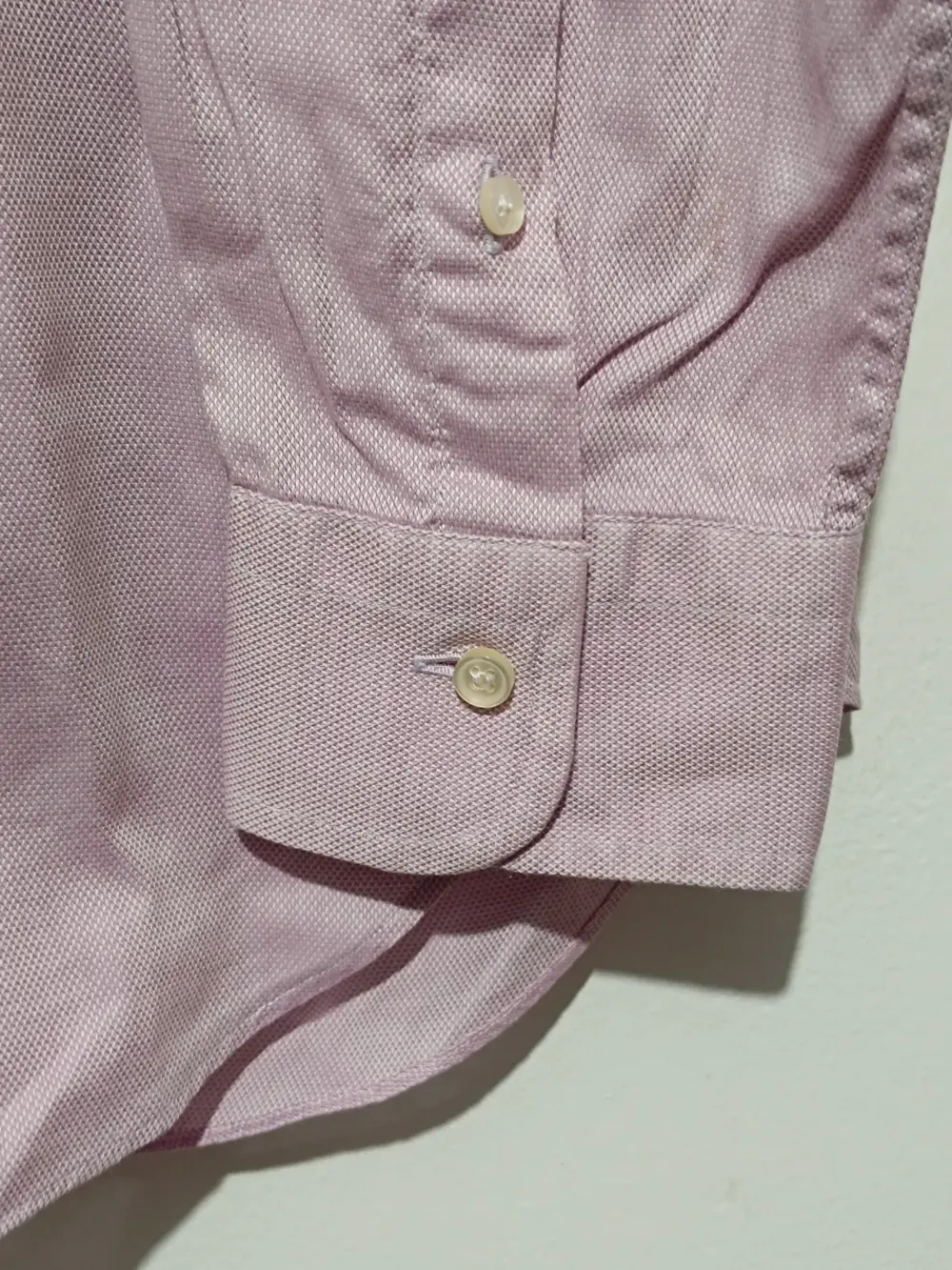 Camisa manga larga lila 🟣 Burberry talla 42 16/5 ver medidas, foto 2