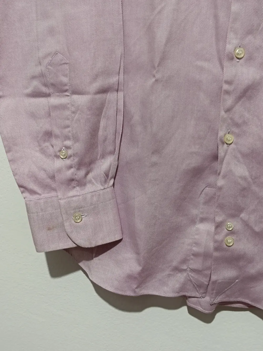 Camisa manga larga lila 🟣 Burberry talla 42 16/5 ver medidas, foto 5