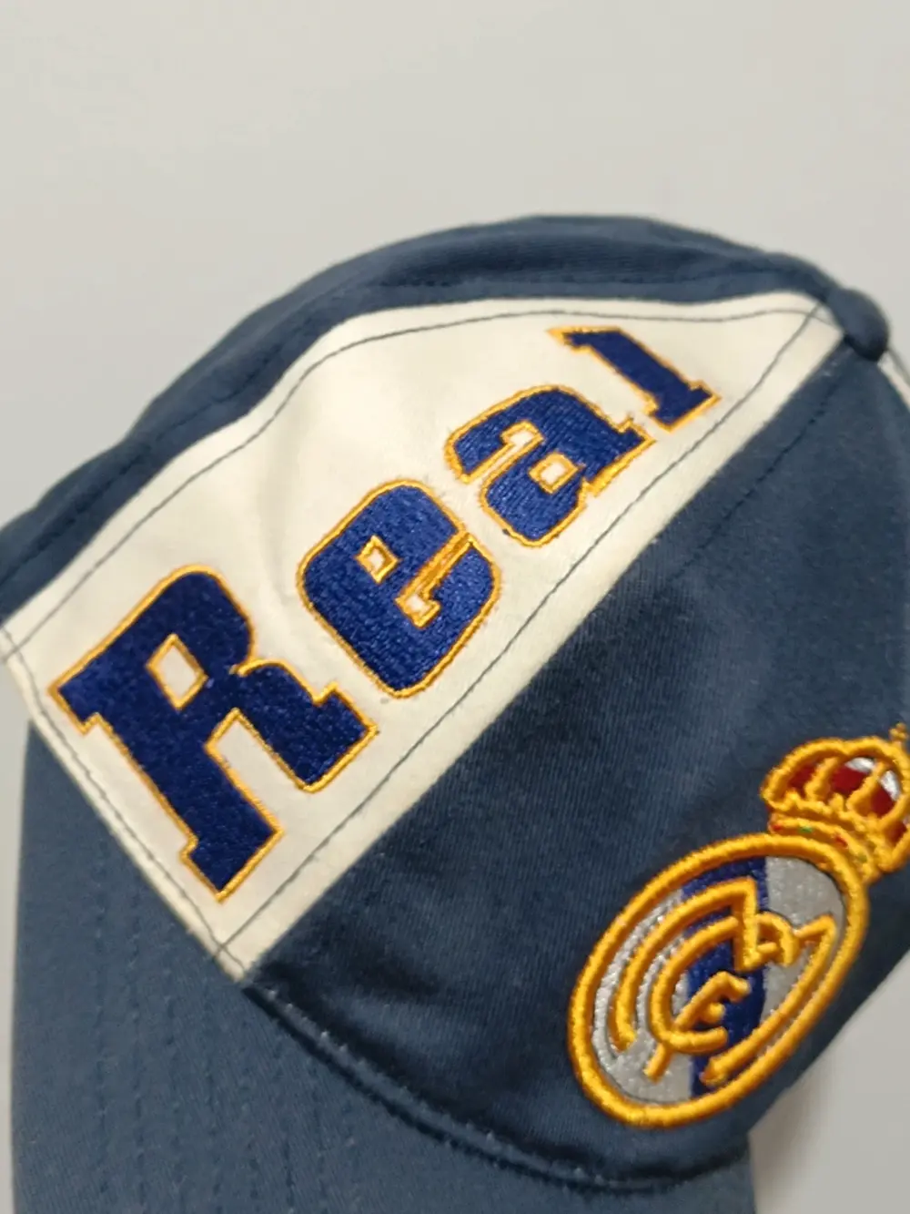 Gorra vintage Real Madrid año 1997 talla única ajustable adulto unisex, foto 4