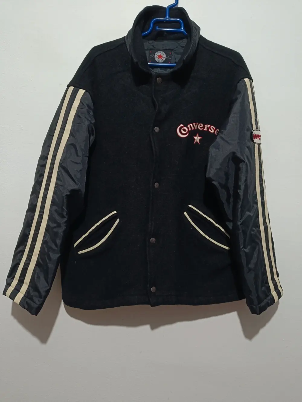 Chaqueta de lana vintage Converse USA talla M