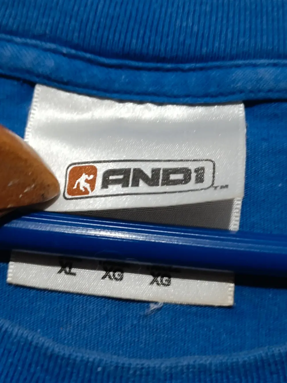 Camiseta vintage Adeco Estudiantes And1 talla XL, foto 5
