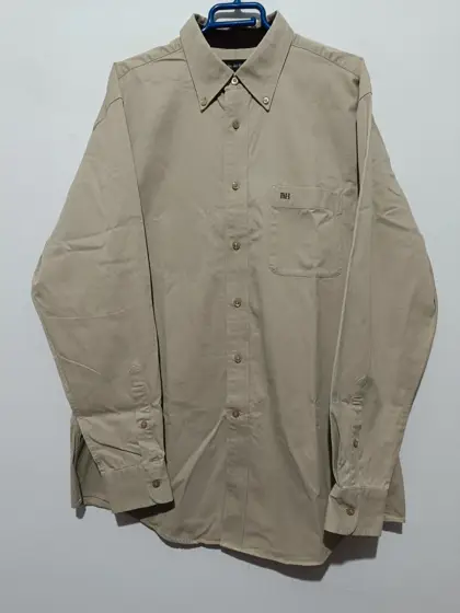 Camisa Pedro del Hierro Twill Gabardine manga larga talla 5 equivale a una XL ver medidas
