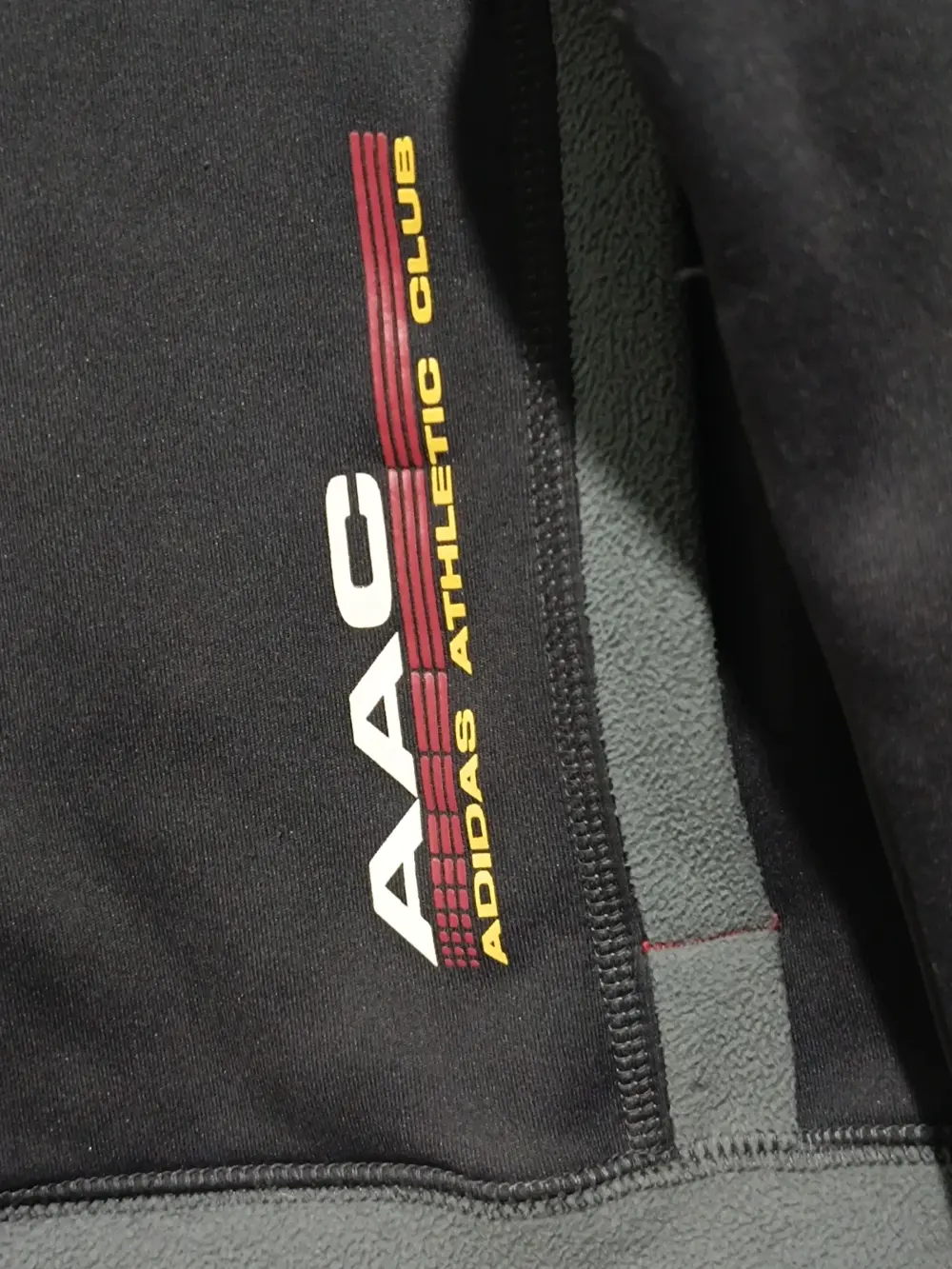 Chaqueta forro polar vintage Adidas Athletic Club talla L, foto 2