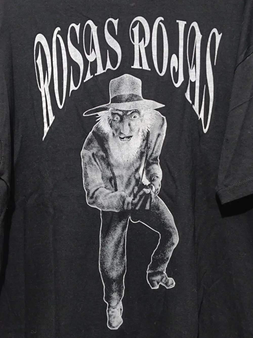 Camiseta vintage Grupo Rock Rosas Rojas años 80/90 Talla SG equivale a una L/XL ver medidas, foto 5