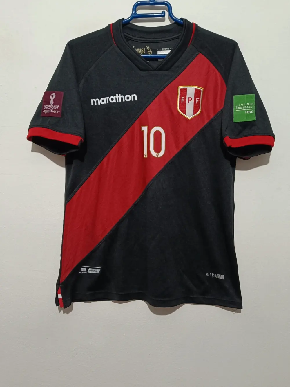 Camiseta Peru Cueva 10 talla S Marathon