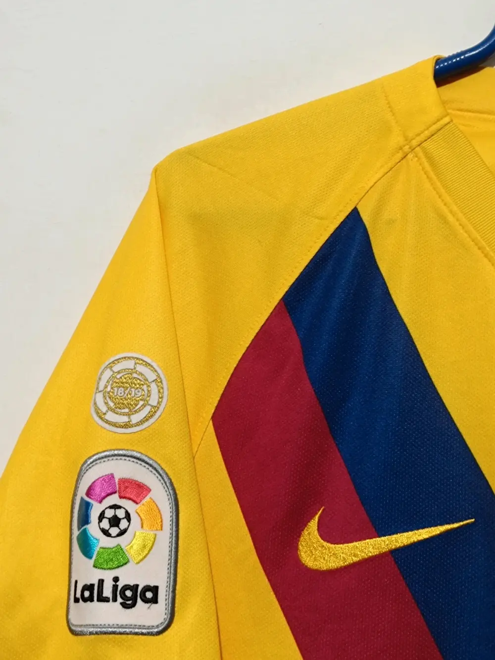 Camiseta FC Barcelona 2a equipación temporada 2019/2020 F. De Jong 21 talla M, foto 4