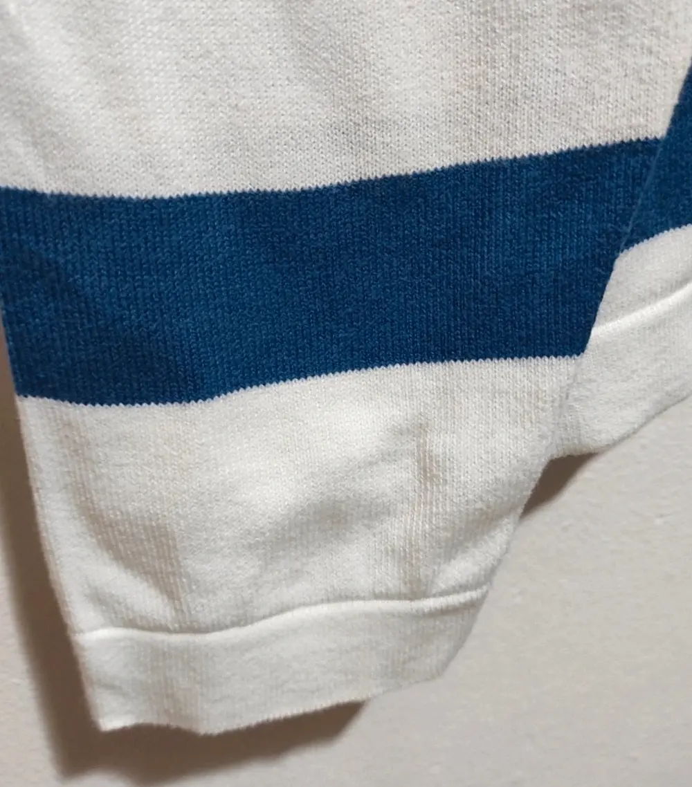 Jersey a rayas Lacoste talla 5 equivale a una L ver medidas, foto 3