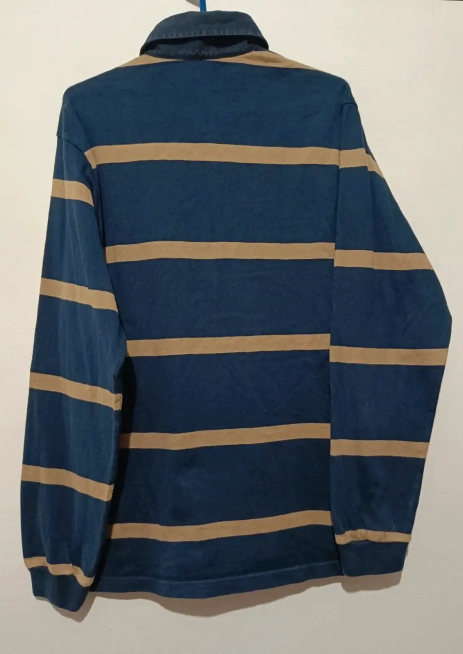 Polo a rayas manga larga Lacoste talla M ver medidas, foto 5