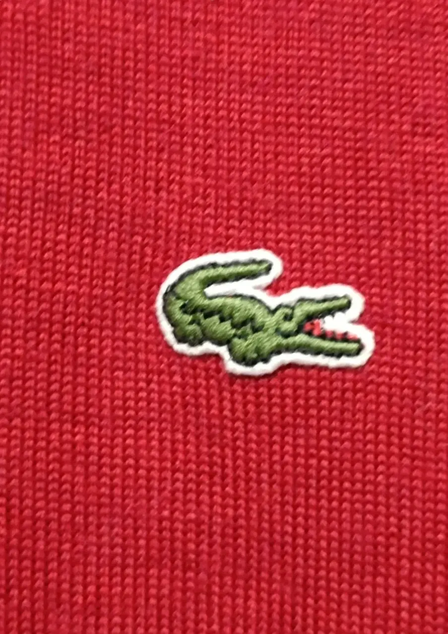 Jersey de lana Lacoste talla 6 equivale a una XL ver medidas, foto 3