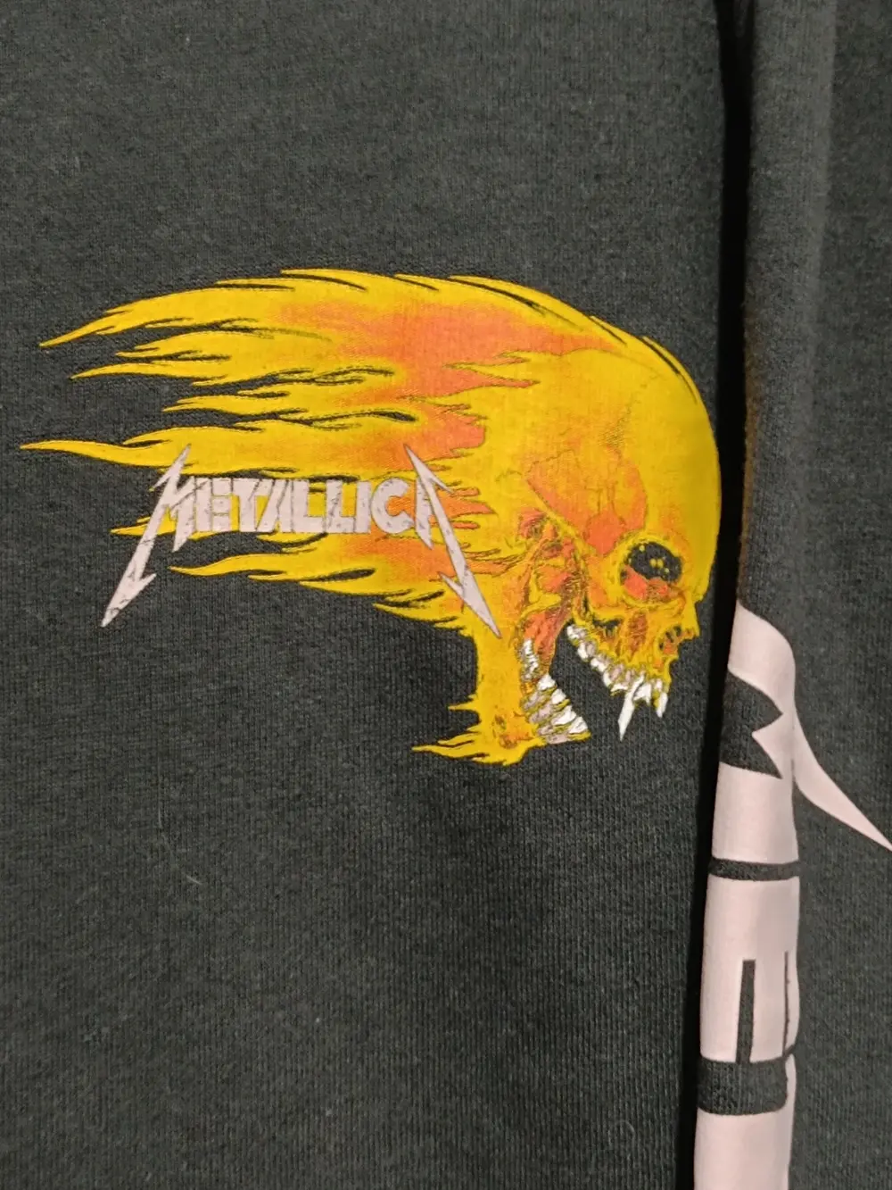 Jersey Metallica Pull&Bear talla M, foto 2