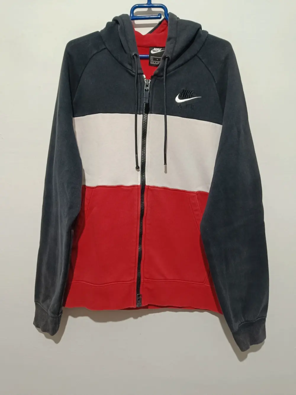Sudadera Nike Air con capucha y cremallera talla M
