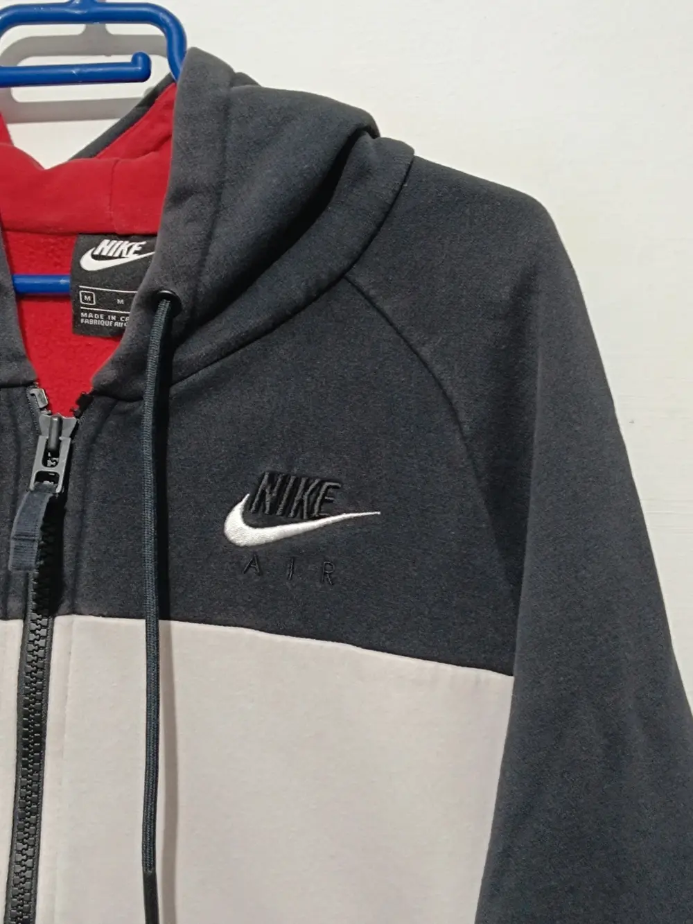 Sudadera Nike Air con capucha y cremallera talla M, foto 3