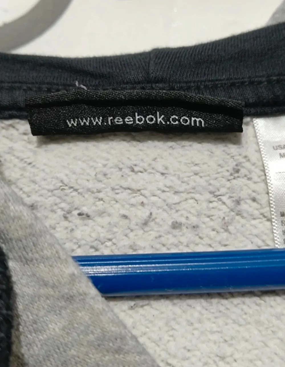 Sudadera Reebok Wor BL Ctn ply hood talla M*, foto 5
