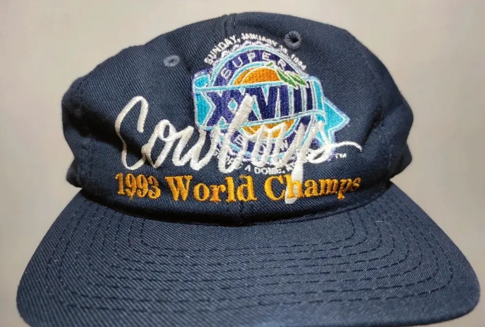 Gorra vintage Dallas Cowboys 1993 talla unica ajustable adulto*