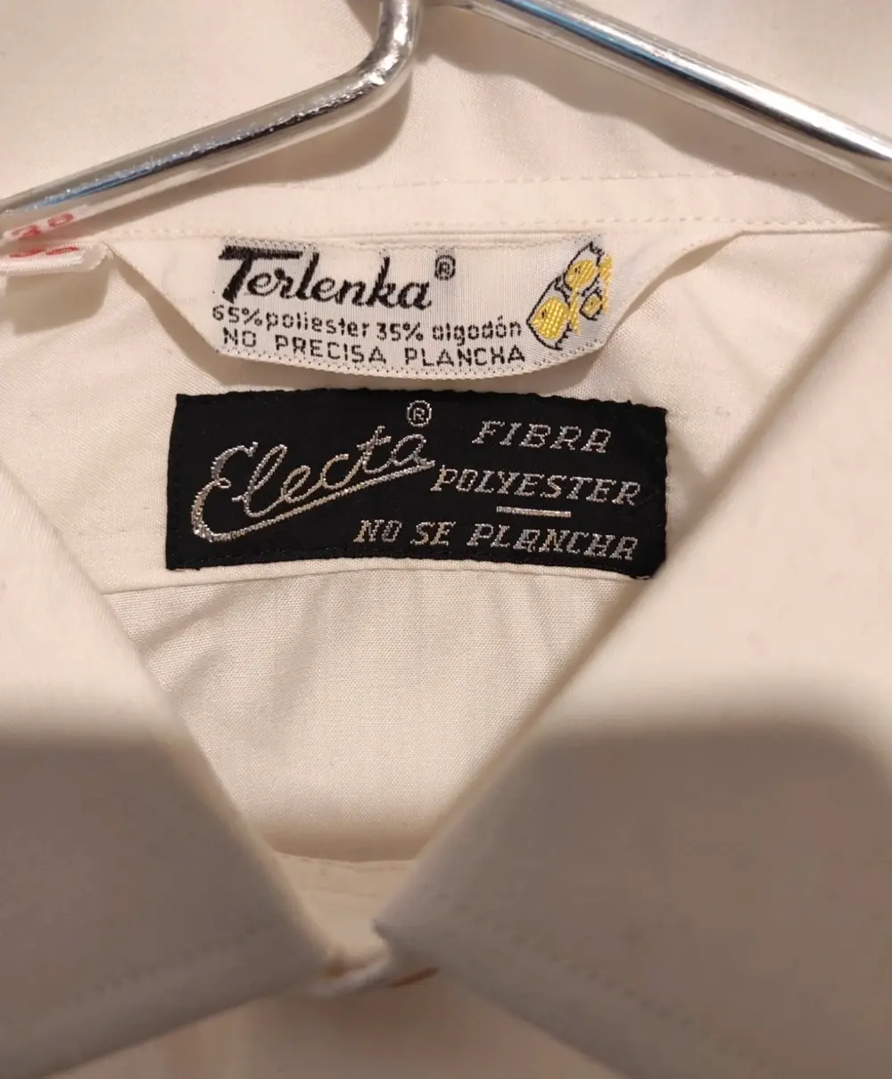 Camisa lisa Electa.original Terlenka, talla L*, foto 3