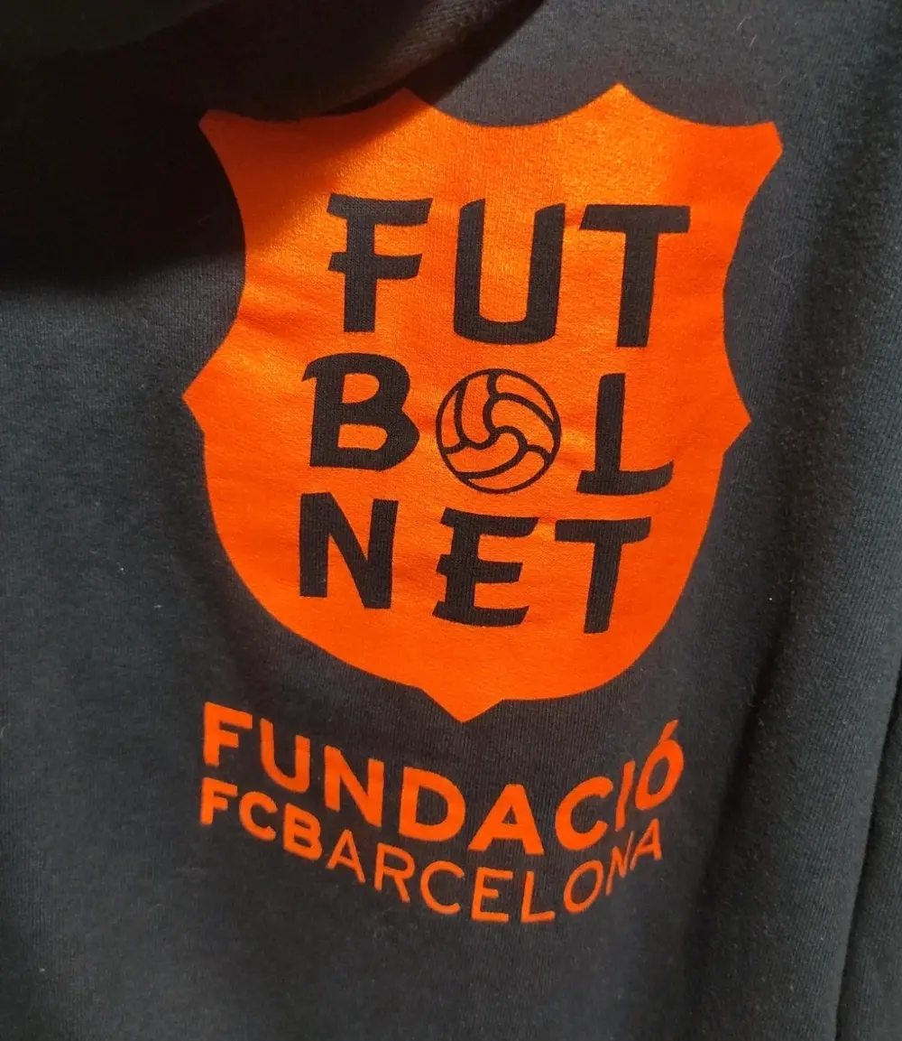 Sudadera con capucha Fundació Fc Barcelona,talla M*, foto 5