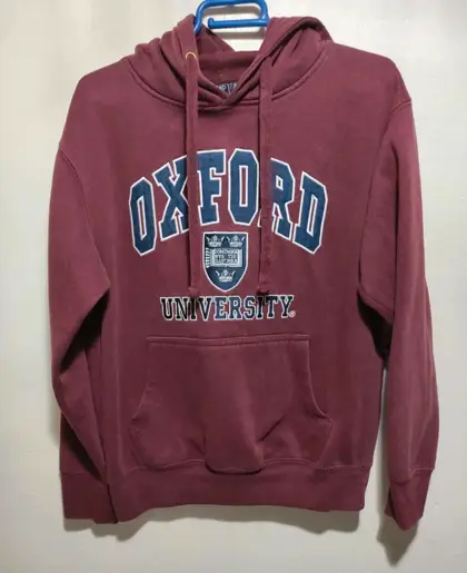 Sudadera con capucha Oxford University Original,talla XS*