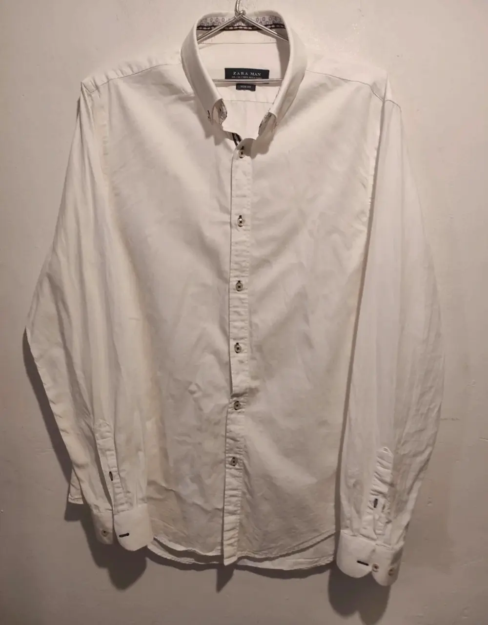 Camisa manga larga Zara Man,talla L*
