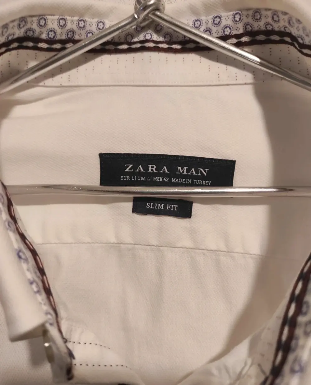 Camisa manga larga Zara Man,talla L*, foto 4