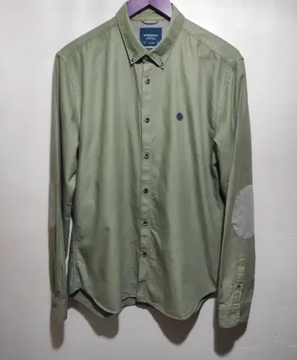 Camisa lisa 100 % cotton Springfield talla L*