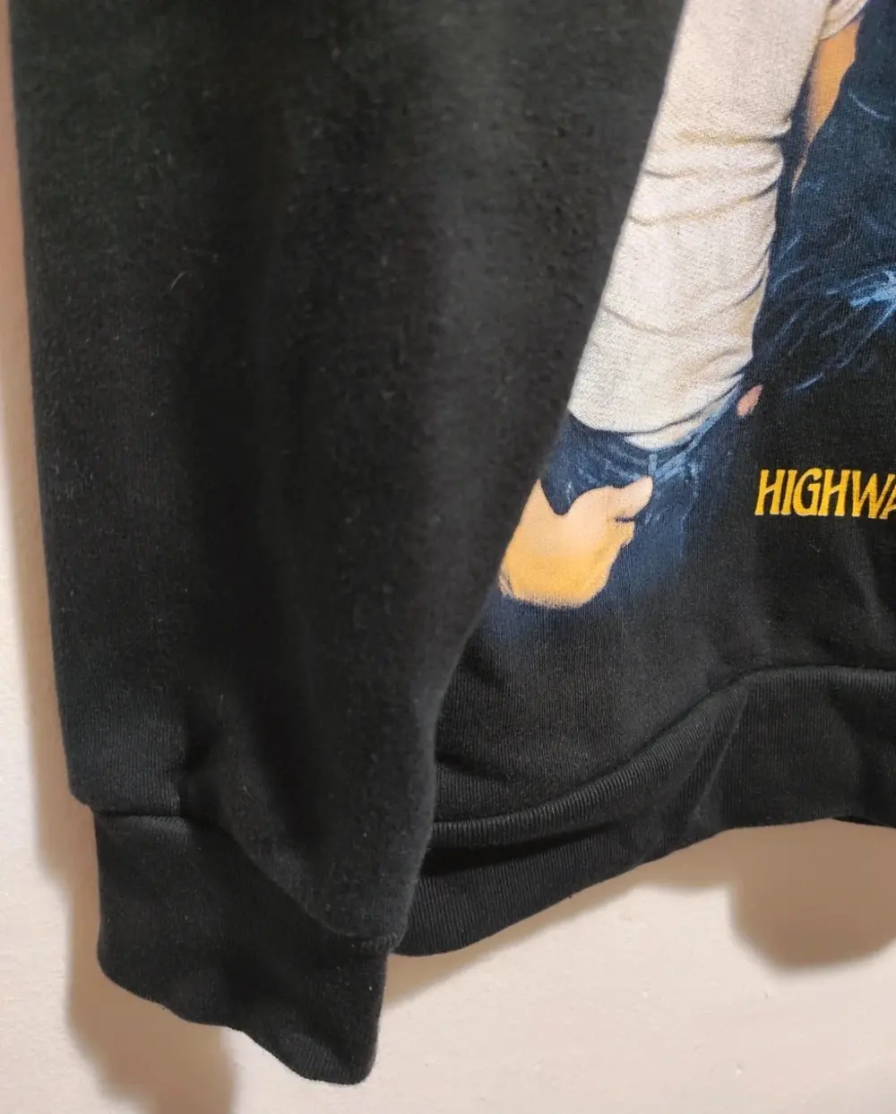 Sudadera con capucha AC/DC Bershka talla XS sirve para S ver medidas unisex *, foto 3