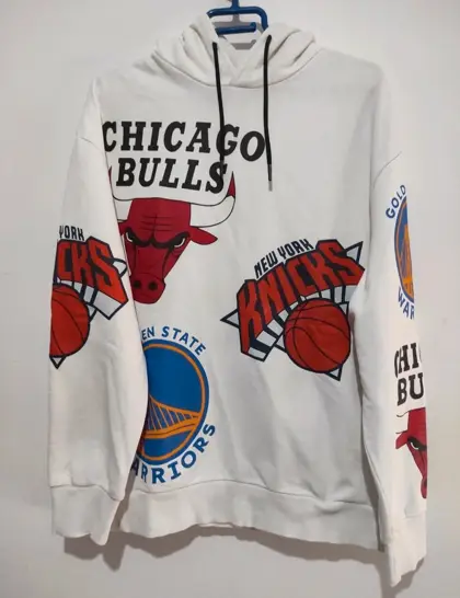 Sudadera con capucha NBA talla S unisex*