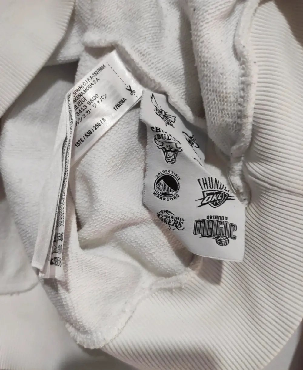Sudadera con capucha NBA talla S unisex*, foto 5