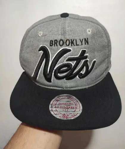 Gorra NBA Nets brooklyn Mitchell & Ness talla unica ajustable*