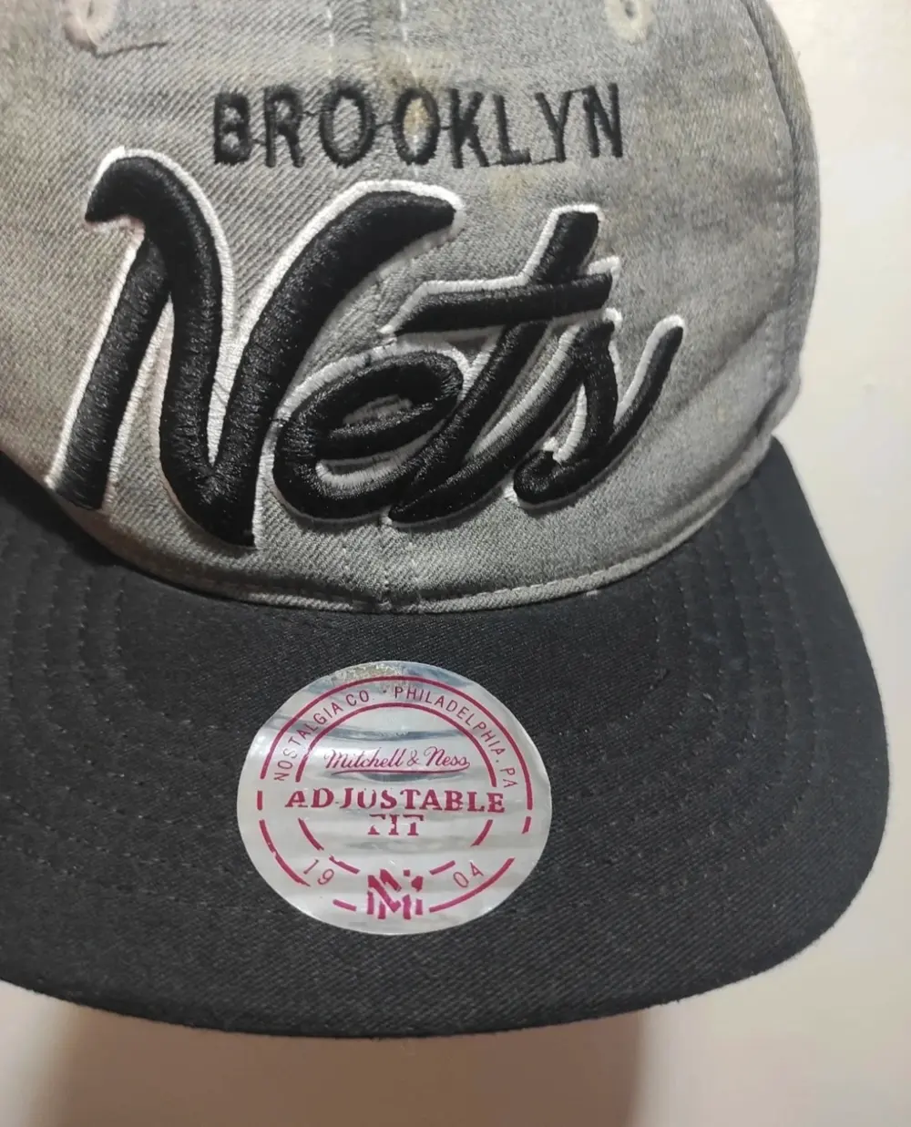 Gorra NBA Nets brooklyn Mitchell & Ness talla unica ajustable*, foto 2