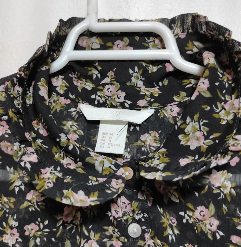 Camiseta blusa manga larga H&M talla 44*, foto 4