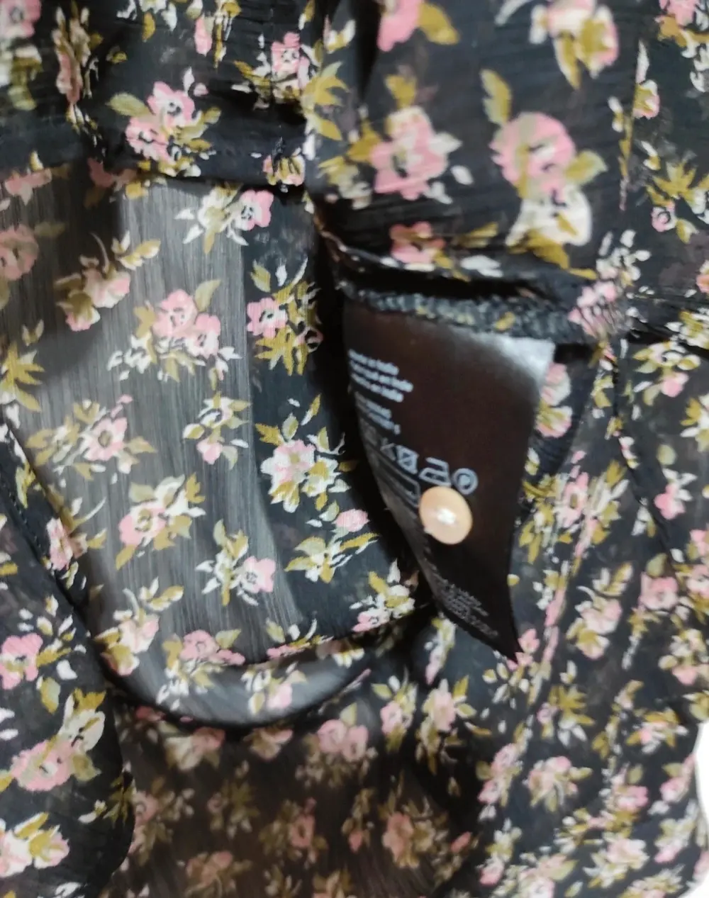 Camiseta blusa manga larga H&M talla 44*, foto 5
