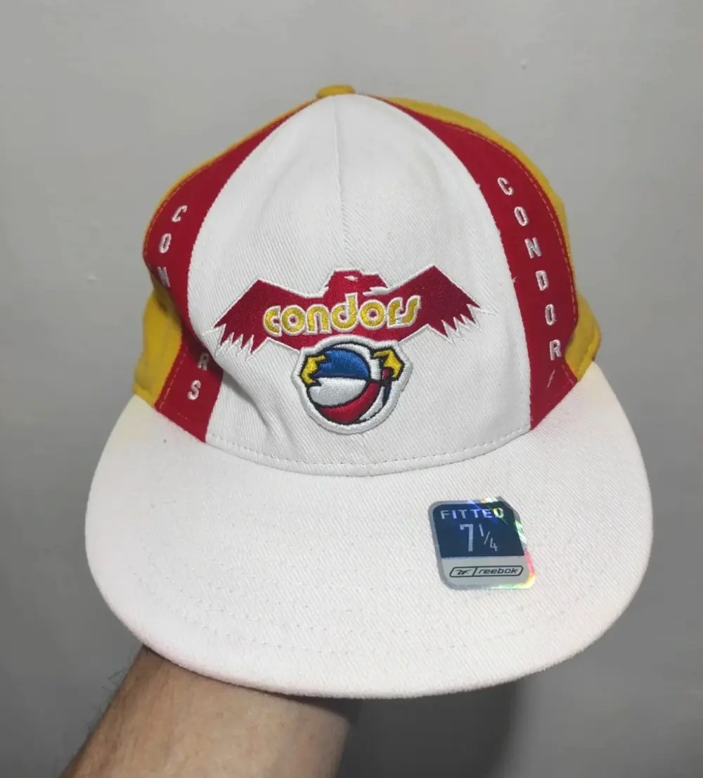 Gorra condors Pittsburgh Reebok talla 7 1/4 57'7cm*